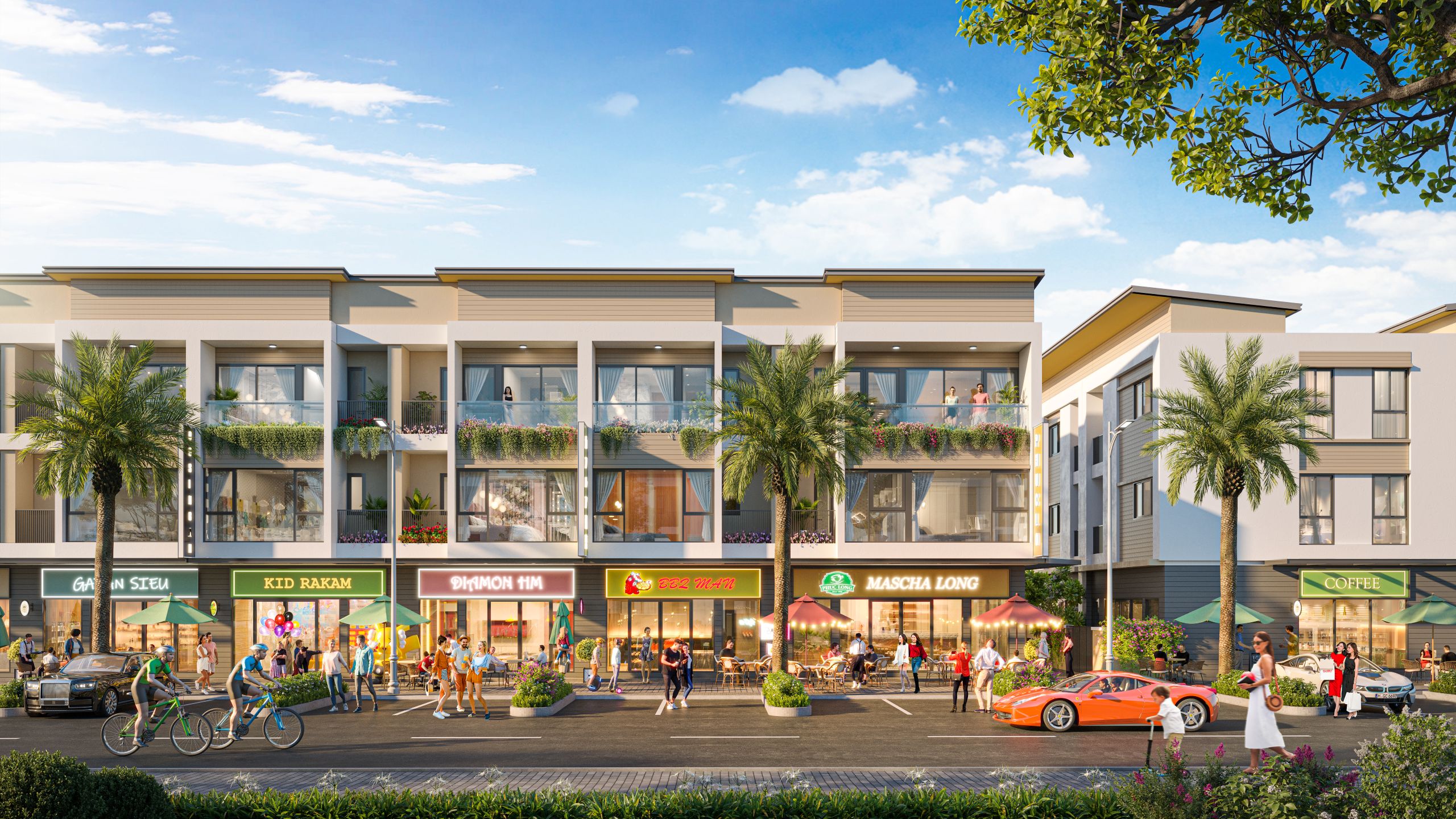 09. Ảnh phối cảnh khu Shophouse (2)